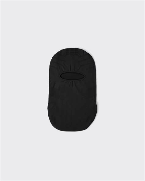 prada pollution mask|Black Technical Knit Ski Mask .